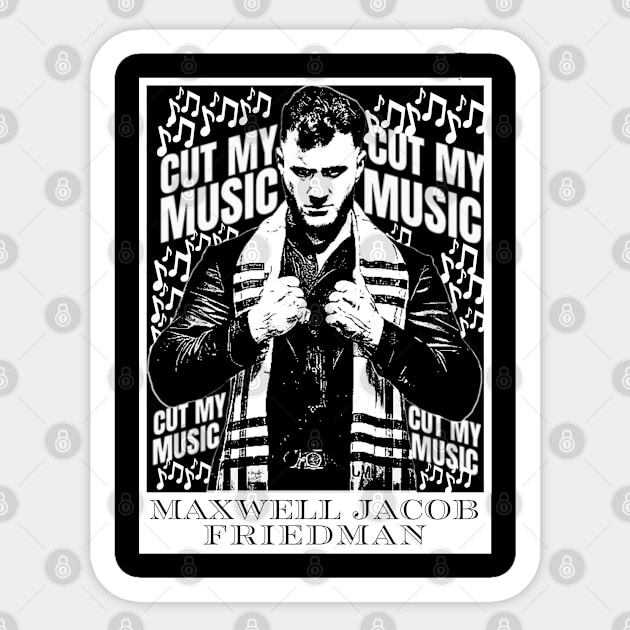 MJF T-Shirt AEW World Champion Mjf Bidding War Of 2024 T-Shirt For Wrestling Fans Sticker by Wrestling Supreme